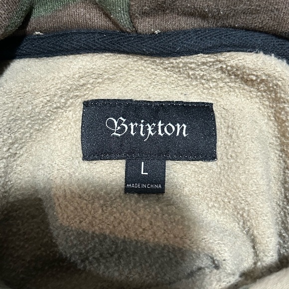 Green camo men’s hoodie - Picture 4 of 4